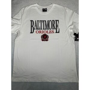 New Era Baltimore Orioles MLB Graphic T-Shirt White Mens XL Short Sleeve Tee